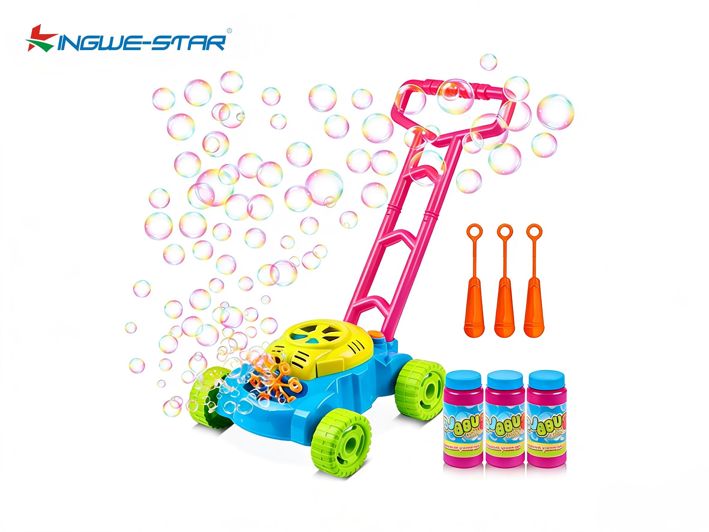 Bubble Lawn Mower for Toddlers 1-3